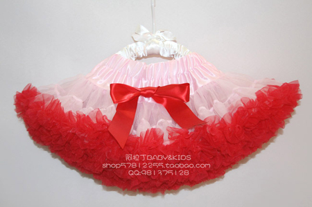 Пышные Юбки Для Девочек Pettiskirt Двухцветные